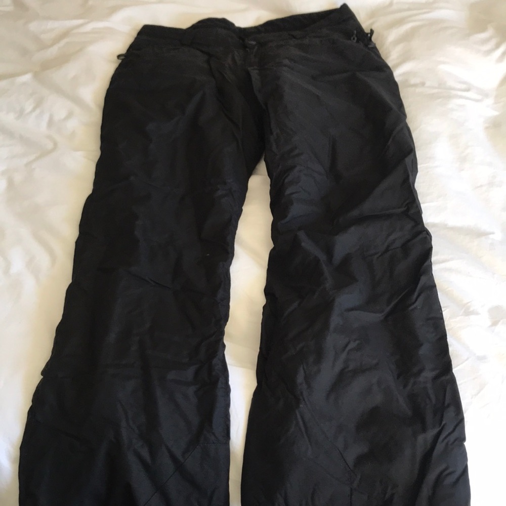 Black womens snowboarding pants